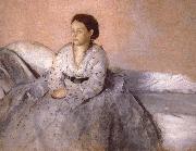 Edgar Degas Madame Rene de Gas oil painting reproduction